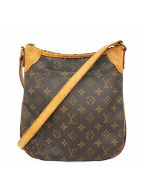 Louis Vuitton Shoulder Bag Monogram Odeon PM Brown